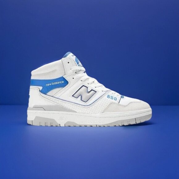 New Balance 650R Angora Marine Blue Sneaker - Men's Size 12 - BB650RWI - Picture 5 of 7